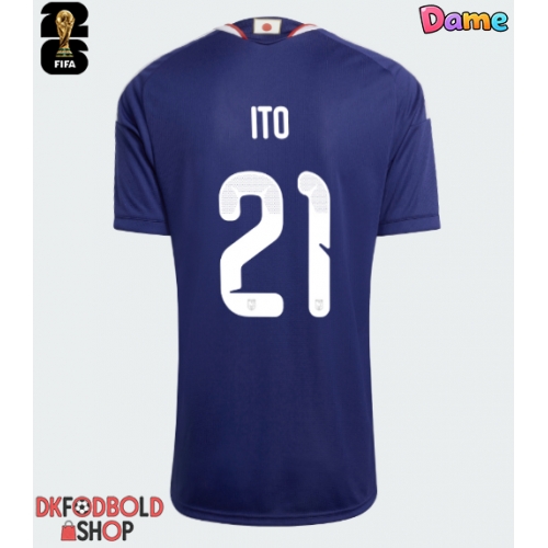 Japan Hiroki Ito #21 Hjemmebanetrøje Dame VM 2026 Kort ærmer